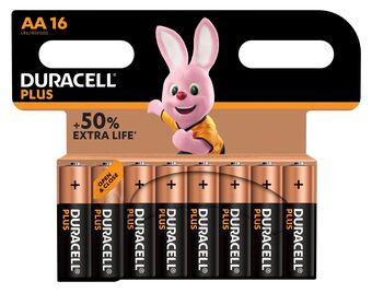 Pilha alcalina duracell