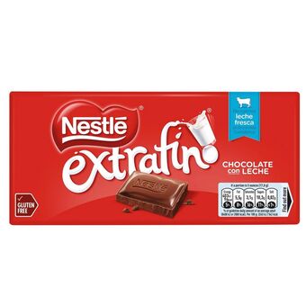 Continente Tablete de chocolate de leite extrafino sem glúten promoção