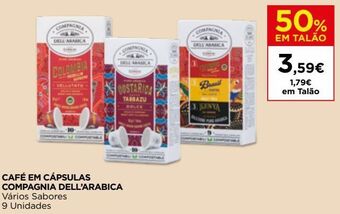 El Corte Inglés Cápsulas de café promoção