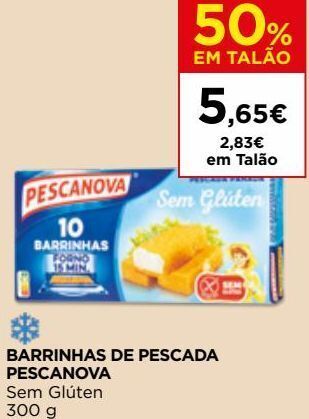 Filezinho de pescada empanados pescanova