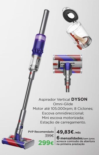 El Corte Inglés Aspirador vertical dyson promoção