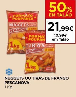 El Corte Inglés Nuggets de frango pescanova promoção