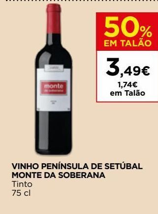 El Corte Inglés Vinho tinto promoção