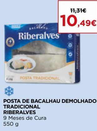 El Corte Inglés Posta de bacalhau riberalves promoção