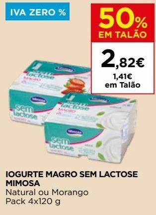 El Corte Inglés Iogurte mimosa promoção