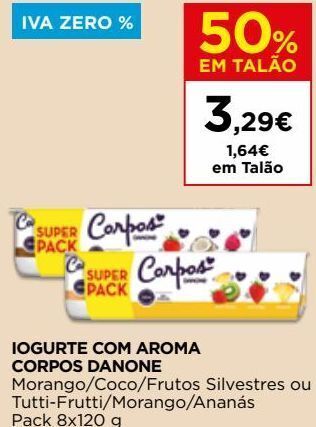 El Corte Inglés Iogurte danone promoção