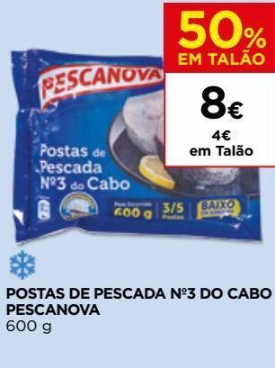 El Corte Inglés Peixe congelado pescanova promoção