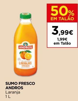 El Corte Inglés Sumo andros promoção