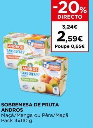 El Corte Inglés Sobremesas andros promoção