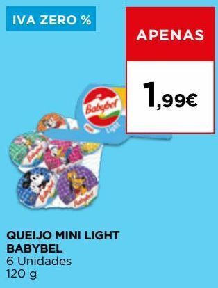 El Corte Inglés Queijo mini babybel promoção