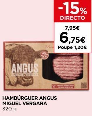 El Corte Inglés Hambúrguer bovino promoção