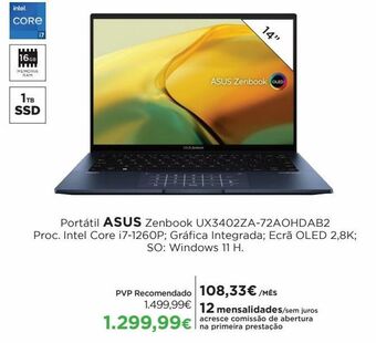 El Corte Inglés Portátil asus asus promoção