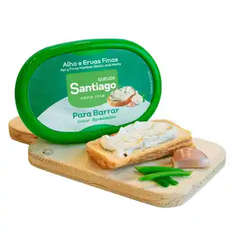 Continente Queijo para barrar com alho e ervas promoção