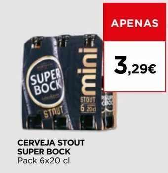 El Corte Inglés Cerveja super bock promoção