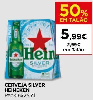El Corte Inglés Cerveja heineken promoção