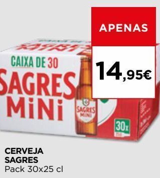 El Corte Inglés Cerveja sagres promoção