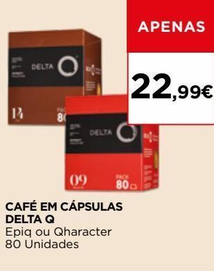 El Corte Inglés Cápsulas de café delta q promoção