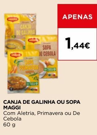 El Corte Inglés Sopas, caldos e purês maggi promoção