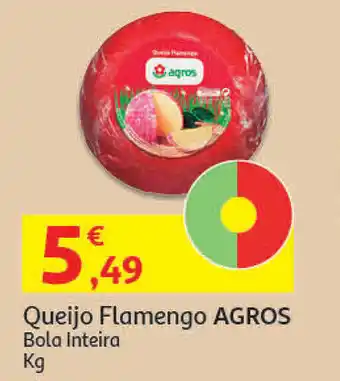 Auchan Queijo Flamengo Agros Bola Inteira promoção