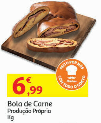 Auchan Bola de Carne promoção