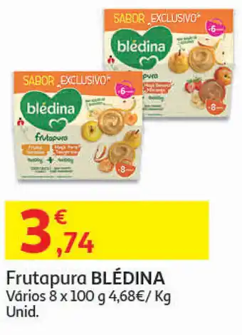 Frutapura Blédina 8x100g