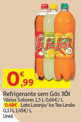 Auchan Refrigerante sem Gás Jói 1,5L promoção