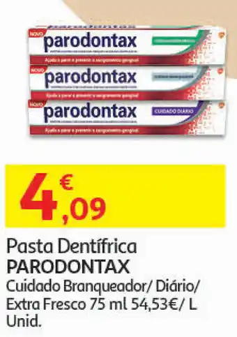 Auchan Pasta Dentífrica Parodontax 75ml promoção