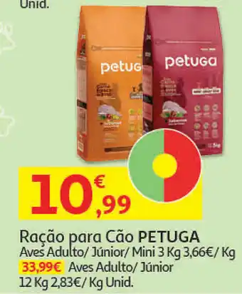 Racão para Cão Petuga