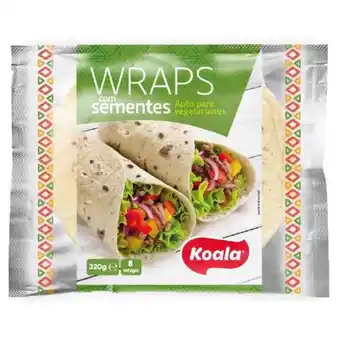 Continente Wrap cereais com sementes promoção