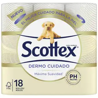 Continente Papel higiénico 3 folhas dermocuidado promoção