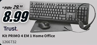 MediaMarkt Trust. Kit PRIMO 4 EM 1 Home Office promoção