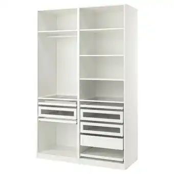 IKEA Pax combinação de roupeiro, branco, 150x58x236 cm promoção