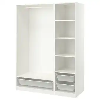 IKEA Pax combinação de roupeiro, branco, 150x58x201 cm promoção