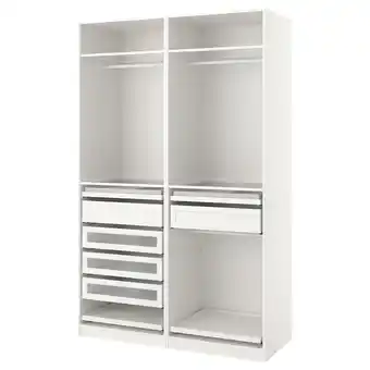 IKEA Pax combinação de roupeiro, branco, 150x58x236 cm promoção