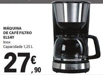 E.Leclerc MÁQUINA DE CAFÉ FILTRO ELSAY promoção