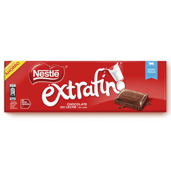 Continente Tablete de chocolate de leite extrafino sem glúten promoção