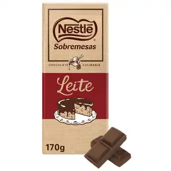 Continente Tablete de chocolate de leite culinária sem glúten promoção