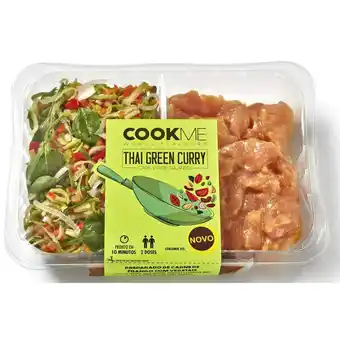 Continente Preparado green curry de frango e vegetais promoção