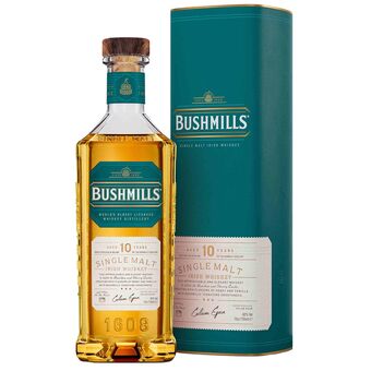 Continente Whisky bushmills 10 anos promoção