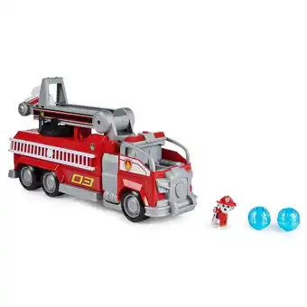 Camião de bombeiros transformável marshall