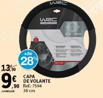 E.Leclerc CAPA DE VOLANTE 38CM promoção