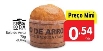 Minipreço Bolo de Arroz 70g promoção