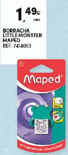 Continente Borracha Little Monster Maped promoção