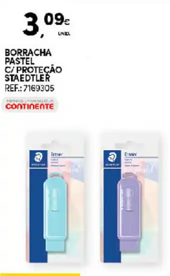 Continente Borracha Pastel C/ Proteção Staedtler promoção