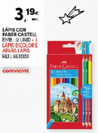 Continente Lápis Cor Faber Castell 12 Unid promoção