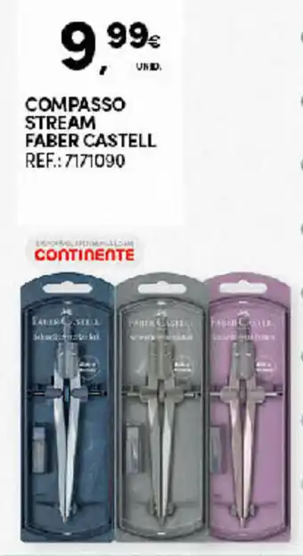Continente Compasso Stream Faber Castell promoção