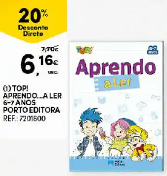 TOp Aprendo...A Ler 6-7 Anos Porto Editora
