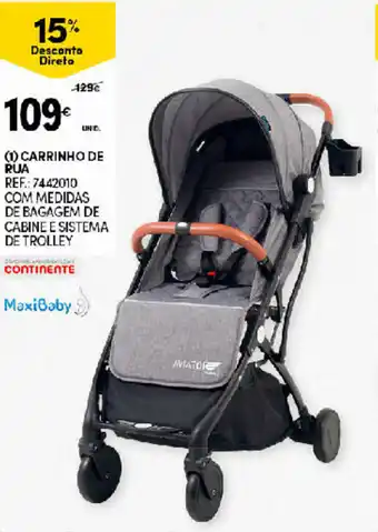 Continente Carrinho de Rua promoção