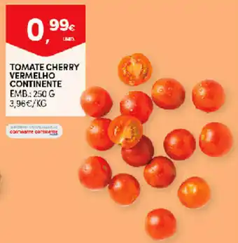 Continente TOmate Cherry Vermelho Continente 250g promoção