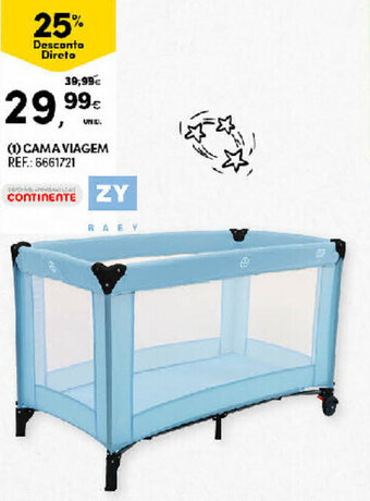 Continente Cama Viagem promoção